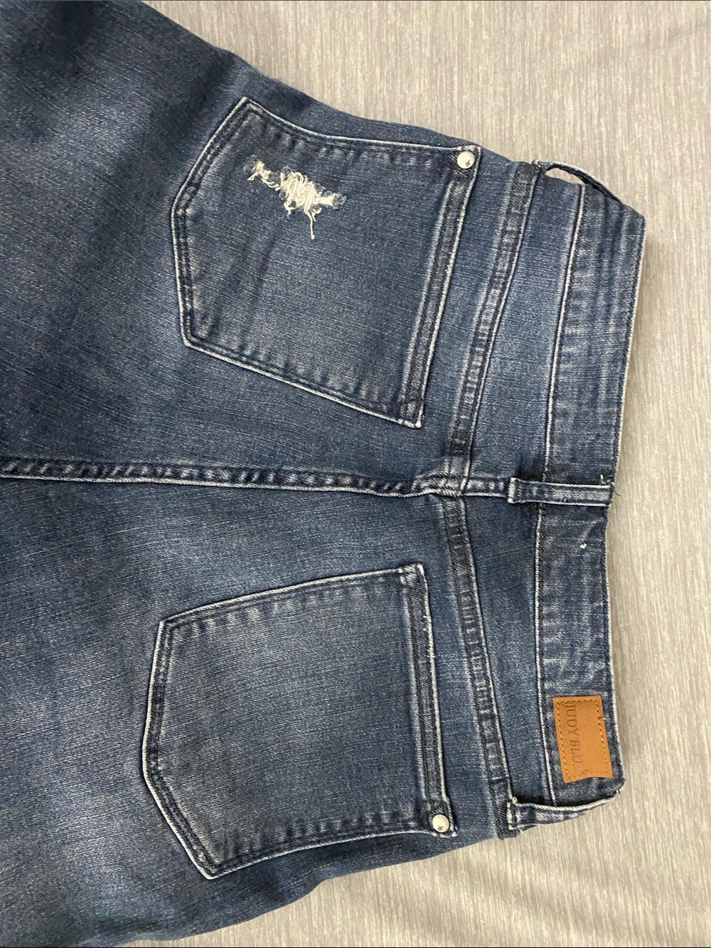 Judy Blue JB88425 Mid-Rise Skinny Jeans in Dark Denim 11/30 - Picture 12 of 12